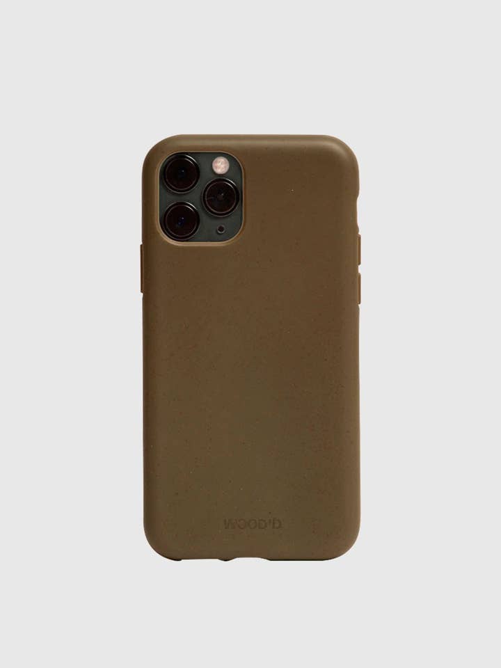COMPOSTABLE GREEN IPHONE CASE for wholesale by Wood'd