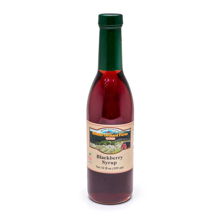 Blackberry Syrup for wholesale by Hillside Orchard Farms