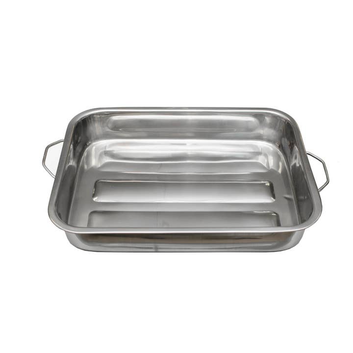 moHa! - Wholesale Baking Dish - Stainless steel braise pot 35x28cm
