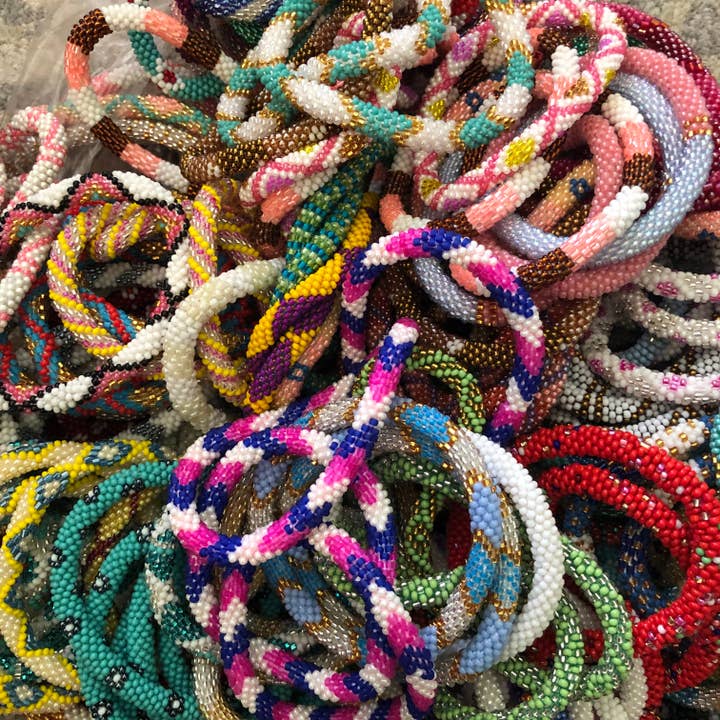 Kate Tuesday Jewelry - Wholesale Beaded Bracelet - Nepal Glass Bead Bracelets HOT!!4