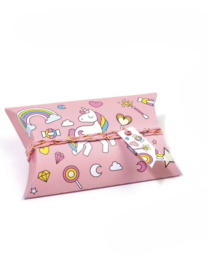 6 BOITES CADEAUX LICORNE - pour la vente par Graine Créative