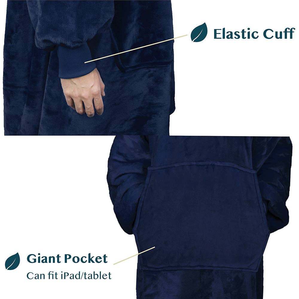 Pavilia - Wholesale Throw Blanket - Oversized Wearable Hoodie Blanket46