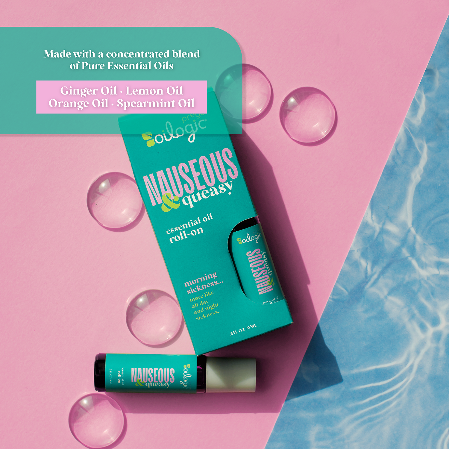 Oilogic Baby & Kid Solutions - Wholesale Essential Oil Roll-On - Prego Nausea Essential Oil Roll-On5