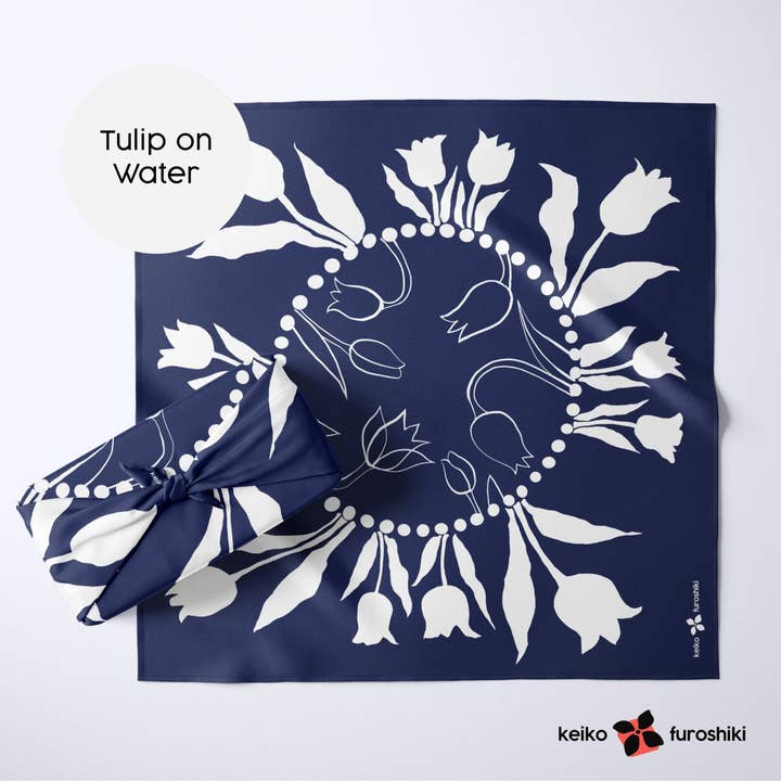 Keiko Furoshiki - Vendita all'ingrosso Carta da regalo in fogli - Panno da regalo giapponese in tessuto riutilizzabile Furoshiki19