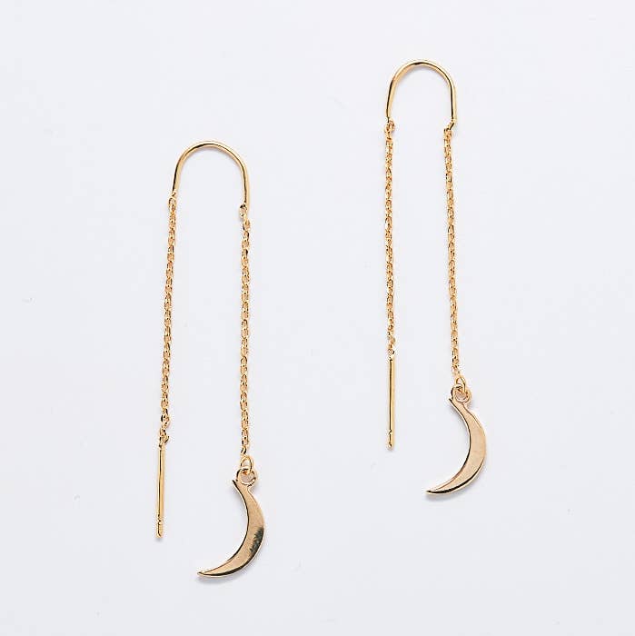 Admiral Row Jewelry - Wholesale Dangle Earrings - Moon Threader Earrings - Jewelry