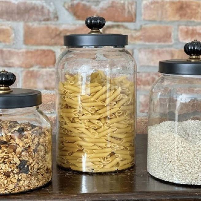 Drew Derose Design - Wholesale Canister Set - Glass Canister Set