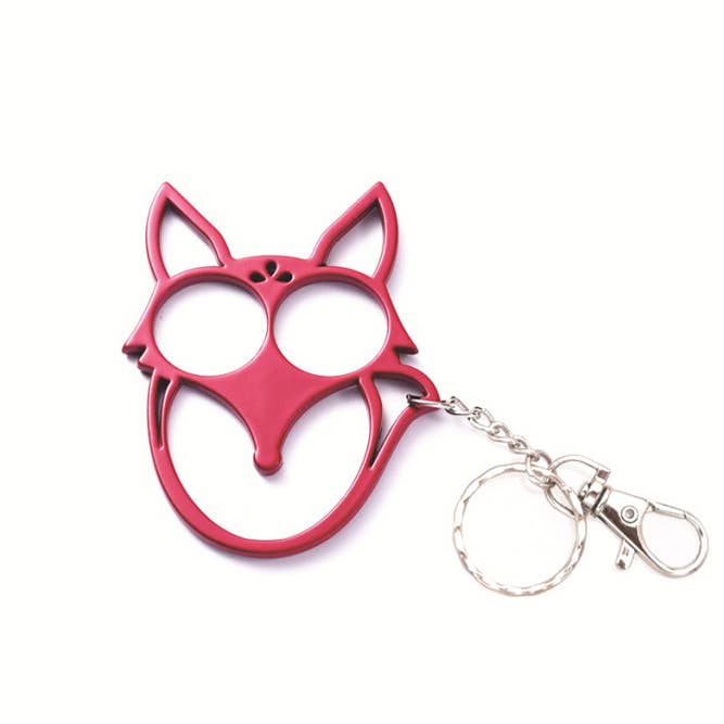 UNISHE - Wholesale Keychain - Women's - Fox Head Women Self Defense Safety Keychain ZK981