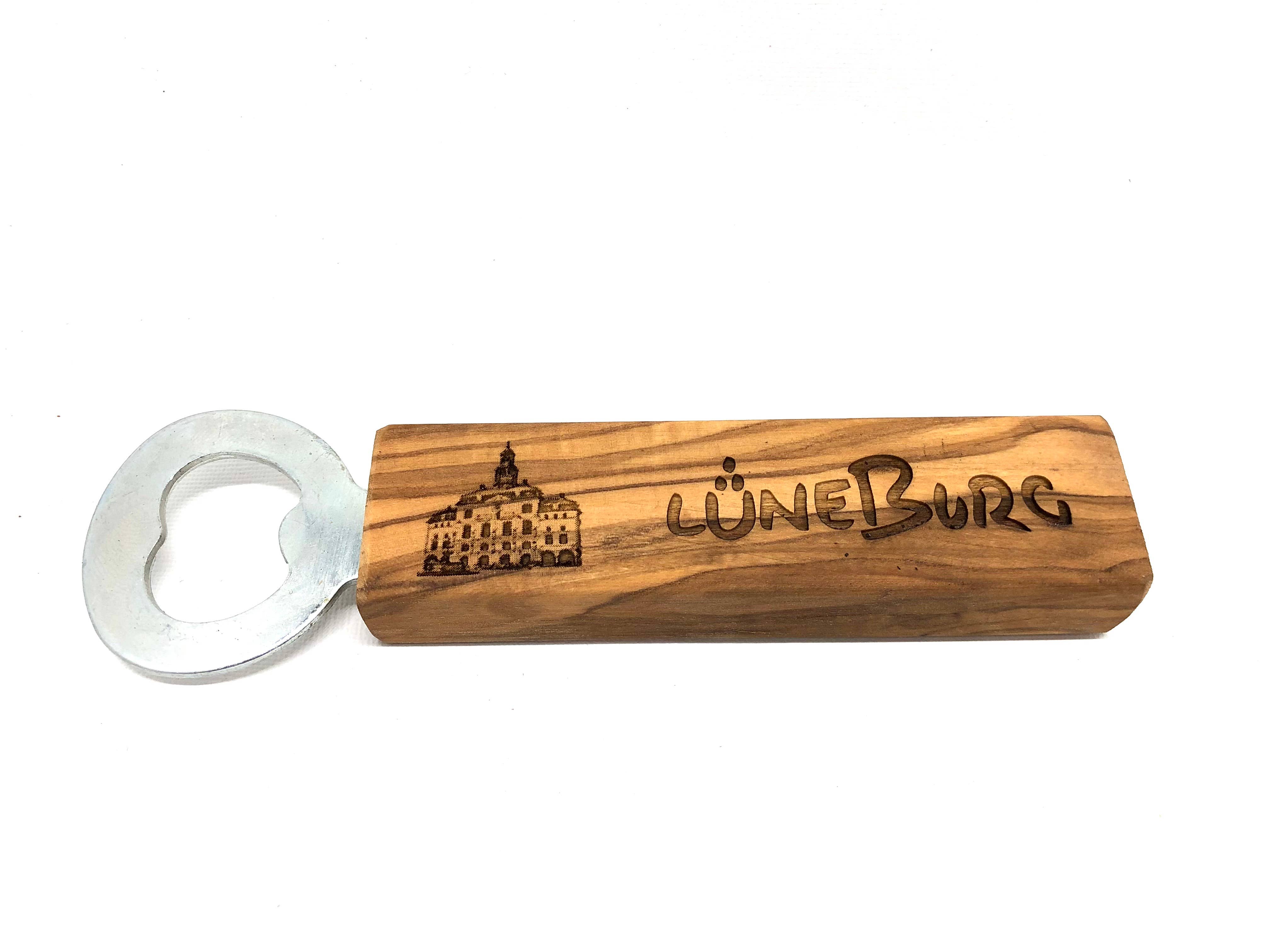 olivenholz-erleben - Wholesale Bottle/wine opener - Merchandising with olive wood! “ECKI” bottle opener