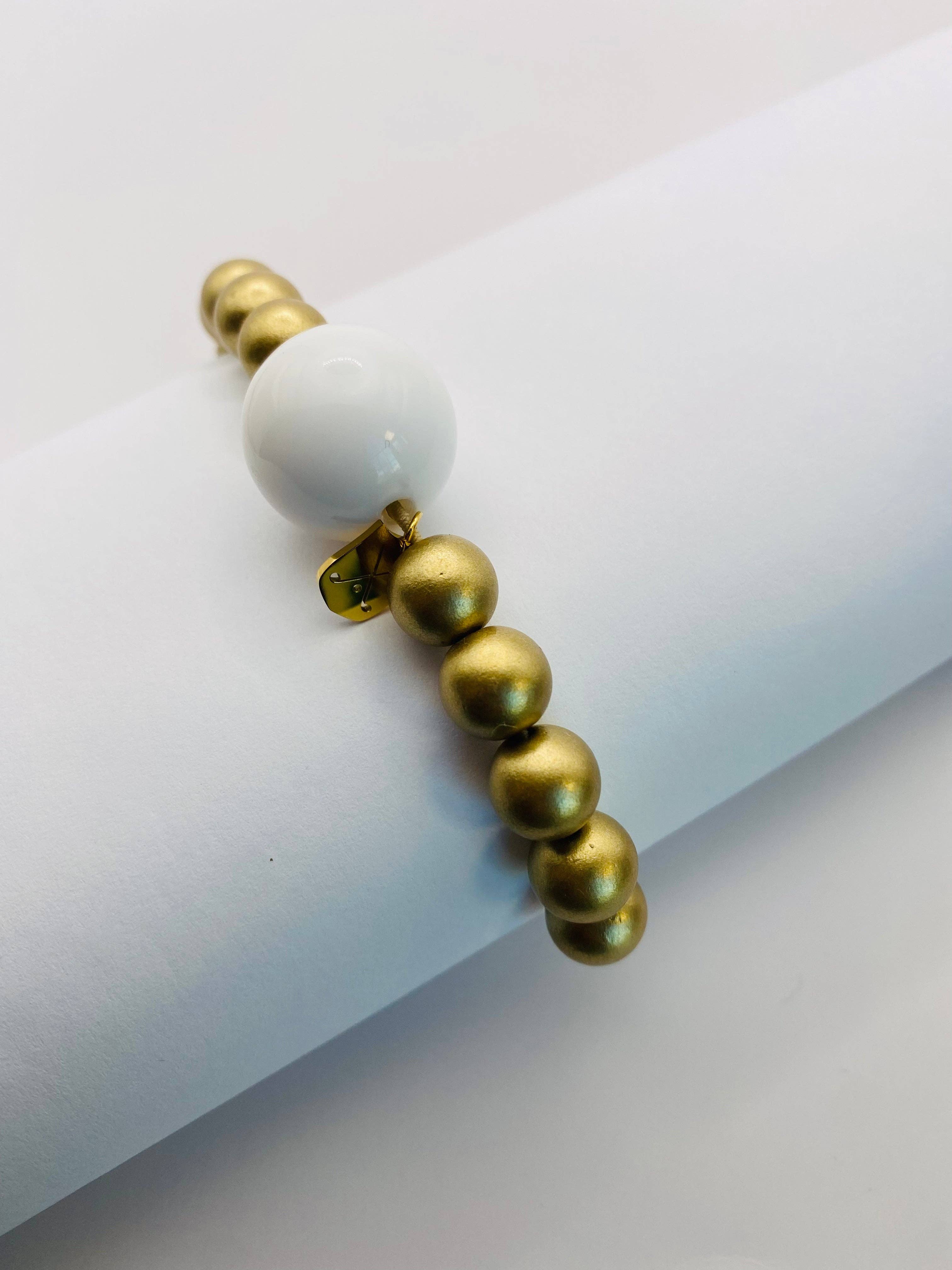 The Klow Golf Company - Vendita all'ingrosso Bracciale con perline - Bracciale contatore di colpi da golf - GOLDEN6