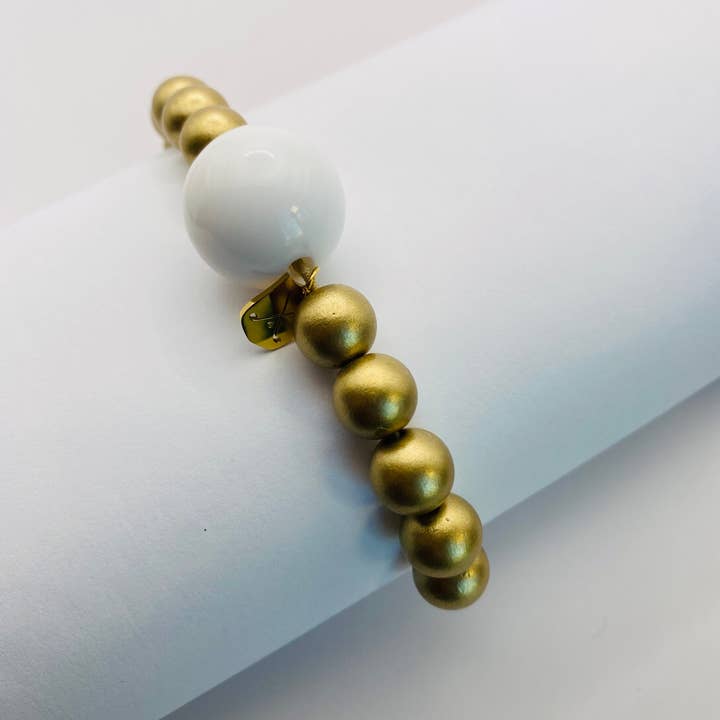 The Klow Golf Company - Vendita all'ingrosso Bracciale con perline - Bracciale contatore di colpi da golf - GOLDEN6