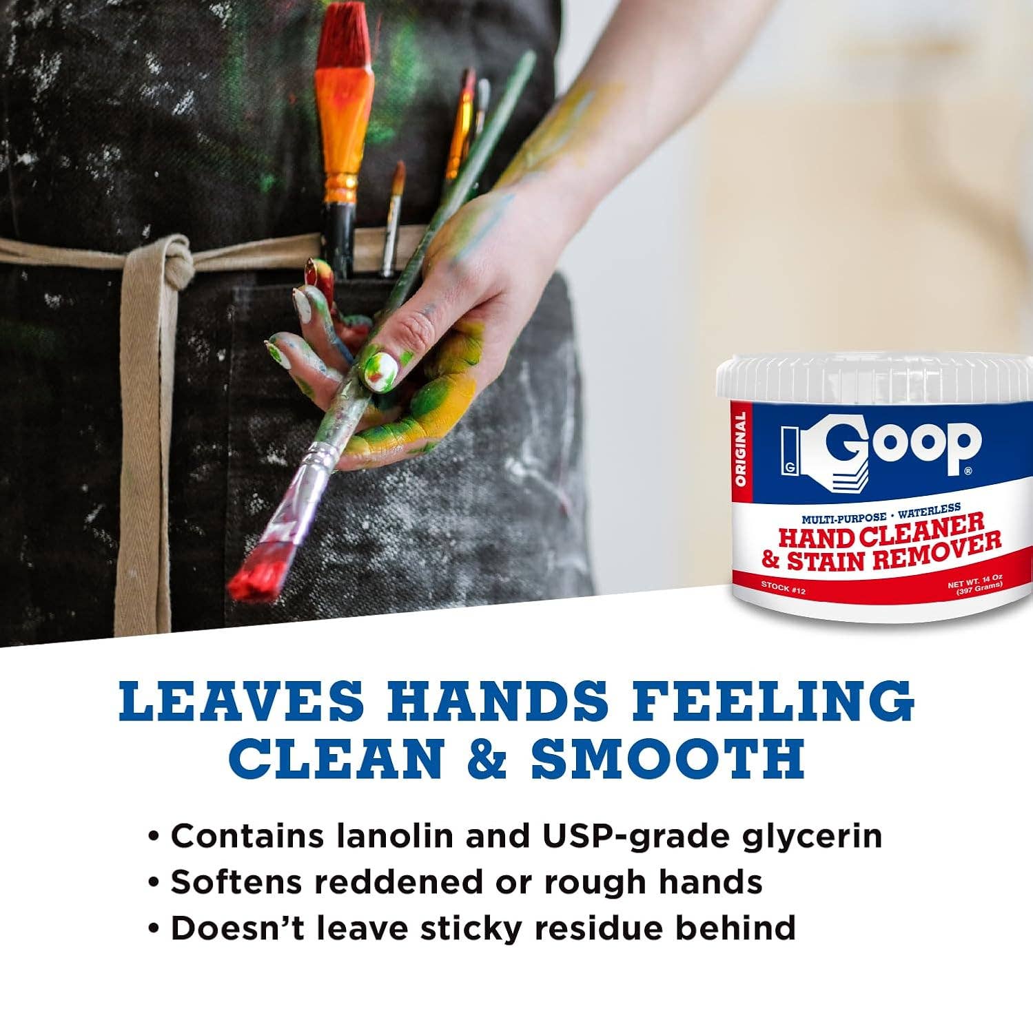 Innovarix - Wholesale Hand Cream/Lotion - Multi-Purpose Waterless Hand Cleaner & Stain Remover - 14 Oz4