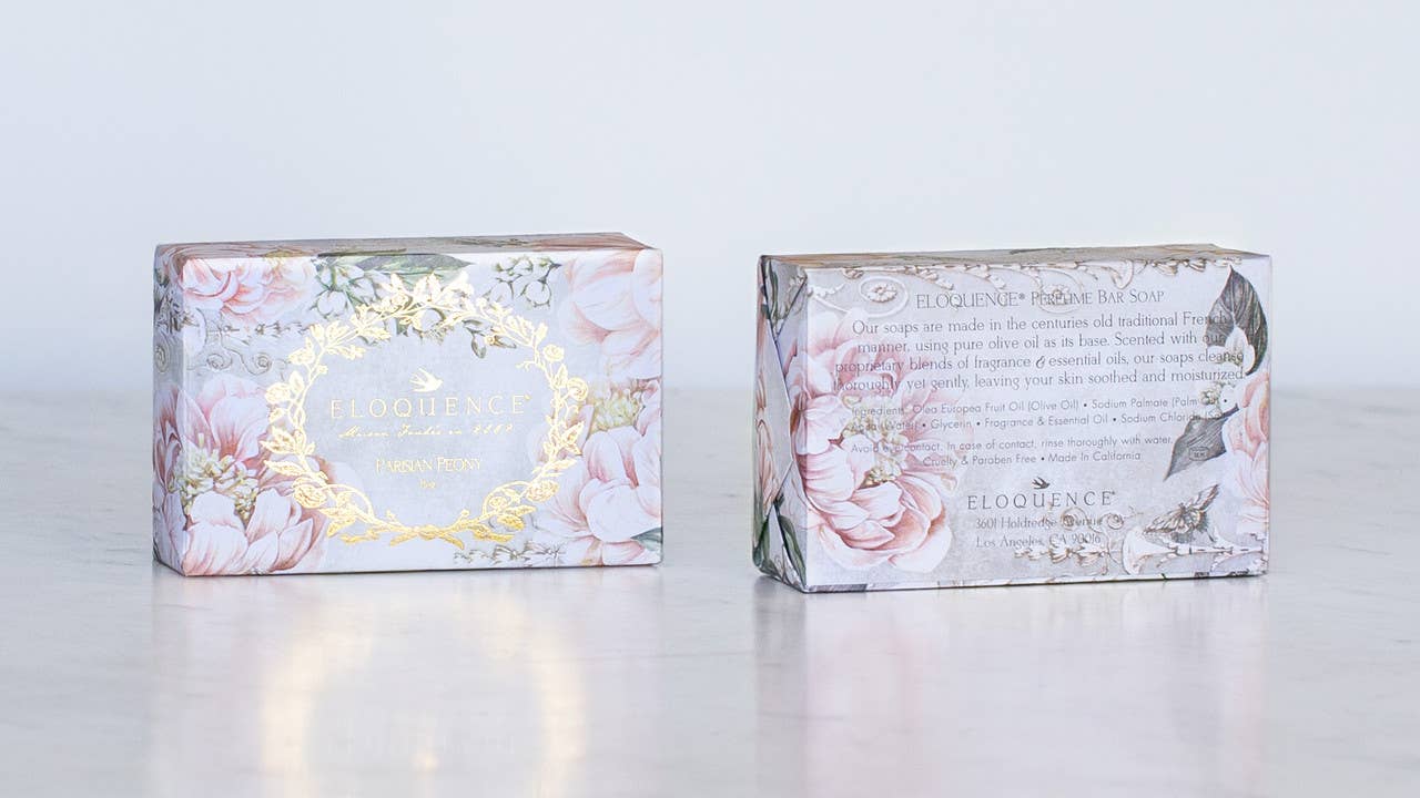 Eloquence - Vendita all'ingrosso Saponette - Sapone profumato Parisian Peony3