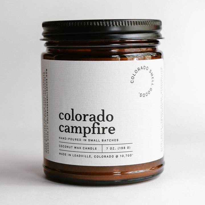 Colorado Smell Goods - Wholesale Jar/Filled Candle - Colorado Campfire0
