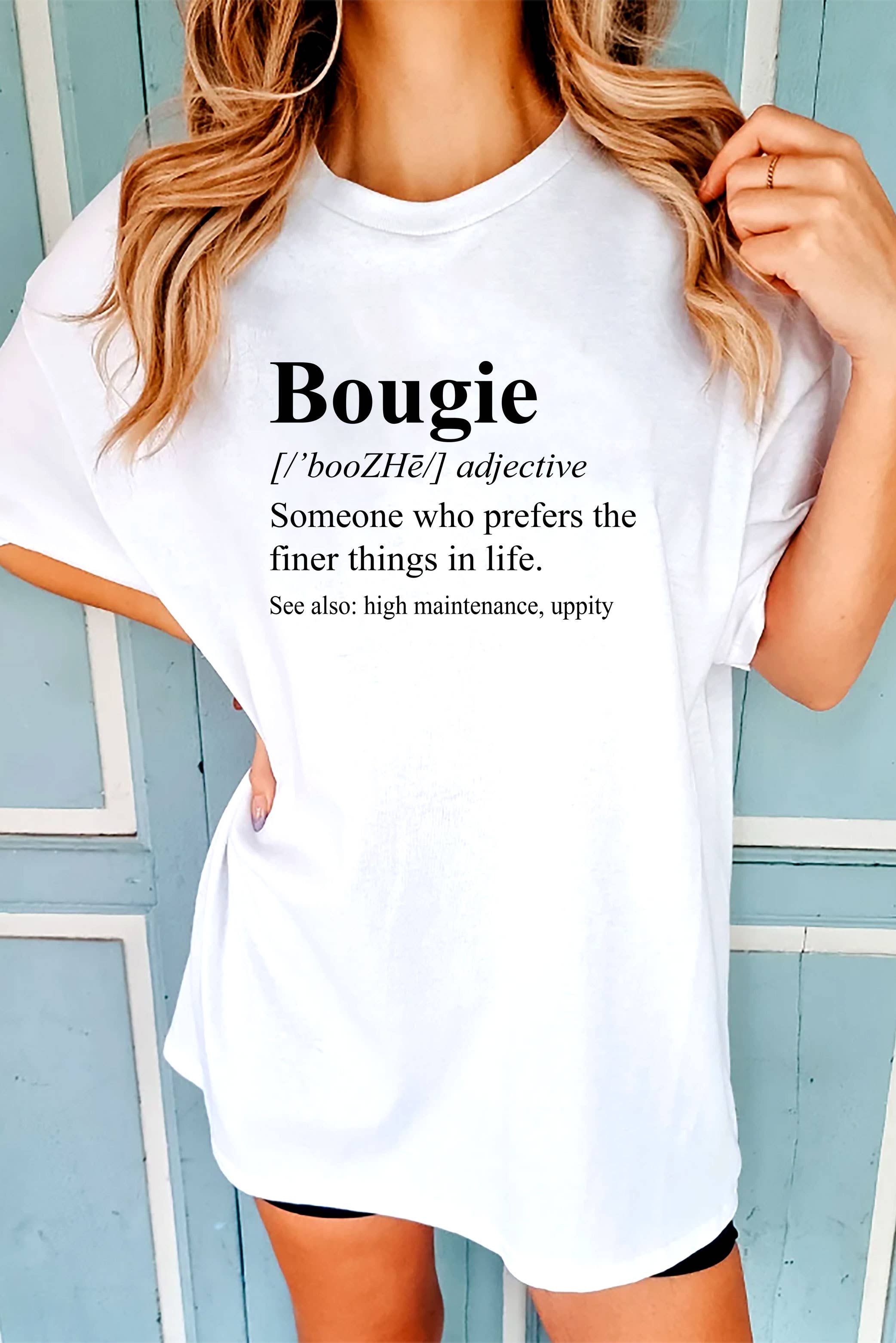 Top Avenue – Engroshandel T-shirt med print - Dame – Bougie Definition, Unisex rundhalset T-shirt9