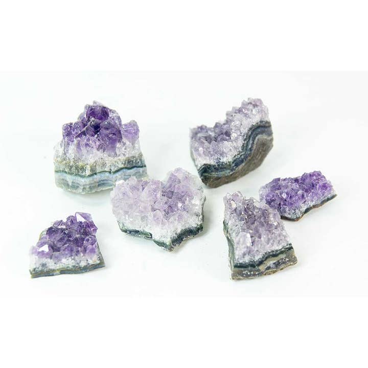 Kheops International - Vendita all'ingrosso Pietra/cristallo spirituale - Grezzi Cluster di Drusa - Ametista Piccola (1lb)2