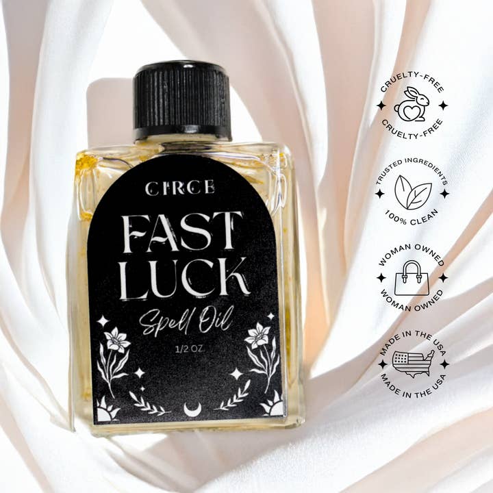 CIRCE - Vente Huile essentielle - Huile de Sort de Chance Rapide CIRCE 1/2 oz. - Vente en Gros3