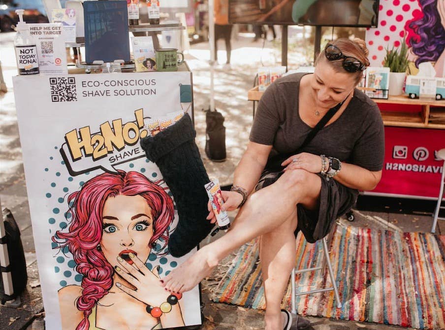 H2NO SHAVE – Engroshandel Barbercreme - Herre – H2NEJ! Barber Citrus Woods Tør-påfør vandløs barberingsgel9