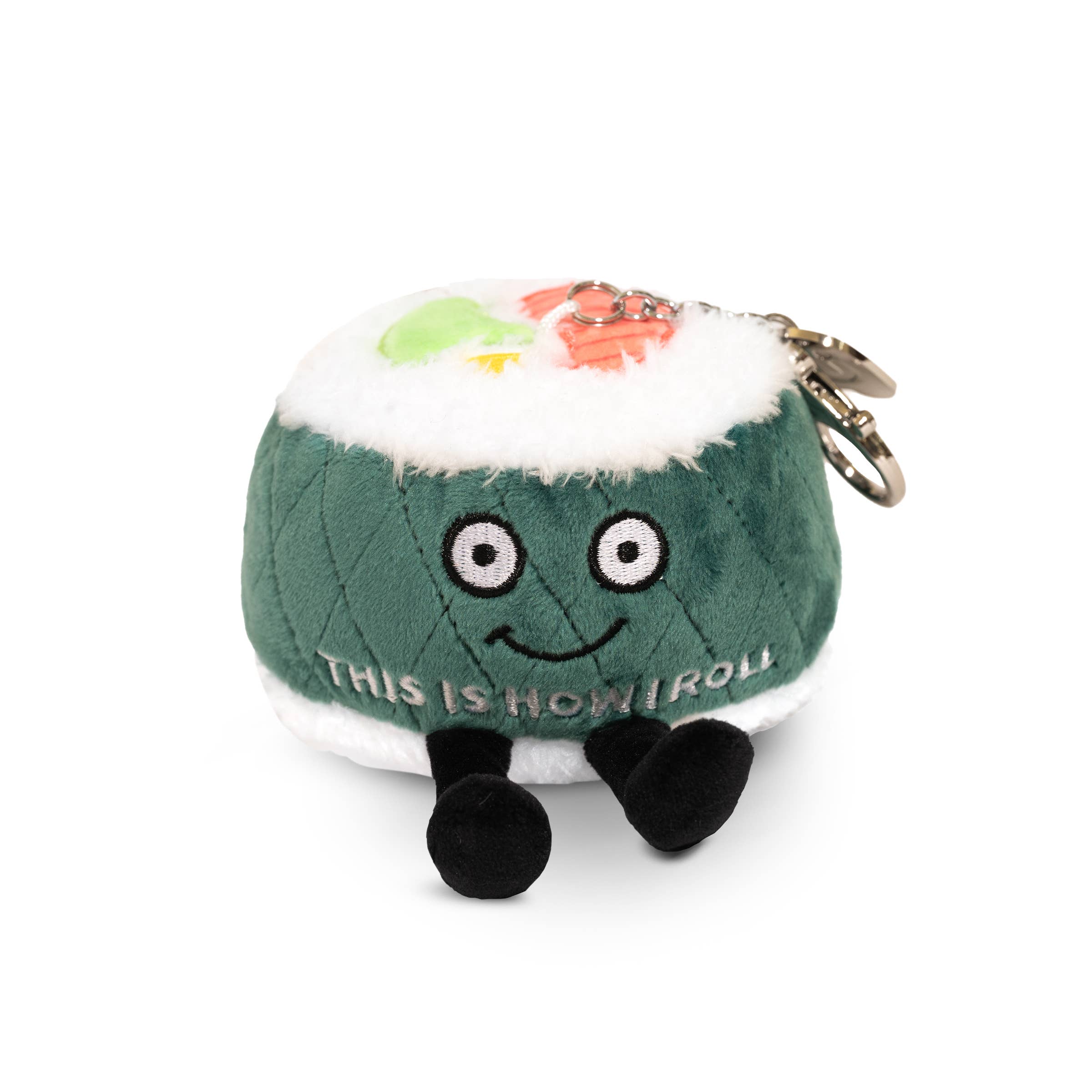 Punchkins - Wholesale Keychain - Unisex - Sushi Plush Bag Charm Soft Cuddly Toy Funny Cute Gift