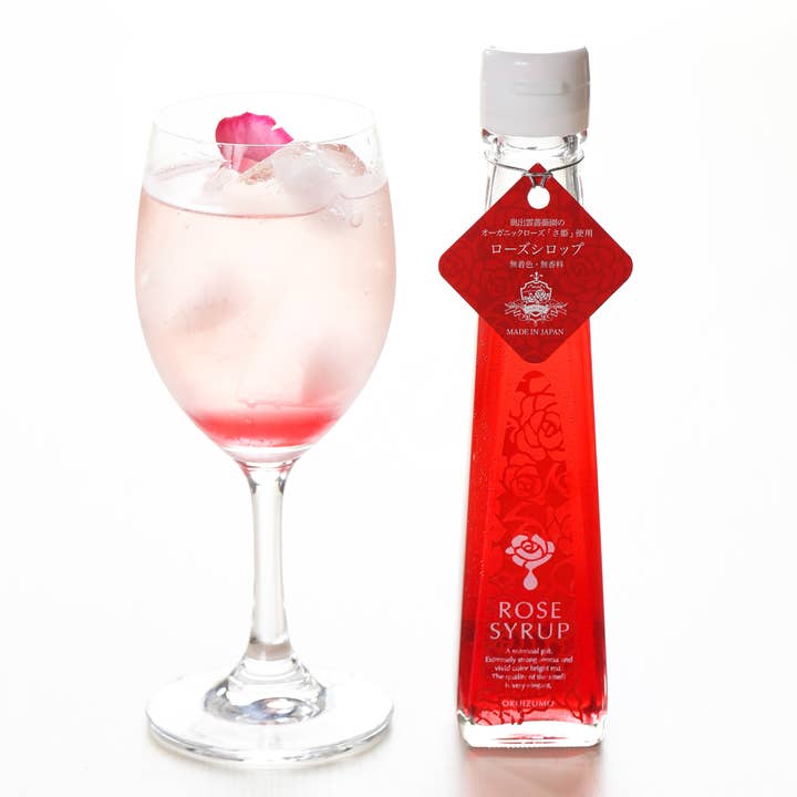 Umami Insider - Wholesale Cocktail Mix/Syrup - Japanese Rose Syrup, 4 floz