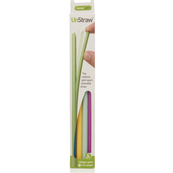 humangear - Wholesale Drinking Straw - UnStraw - Cleanable Reusable Straw 4-pack