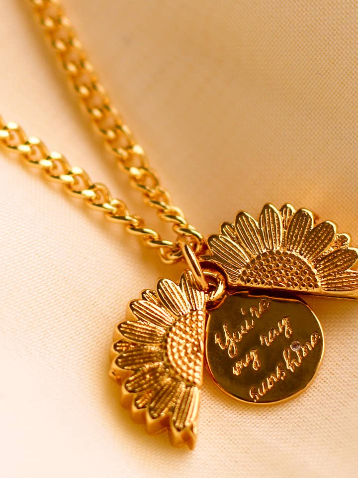 Ray of Sunshine Necklace for wholesale by Simply Sunshine Jewelry