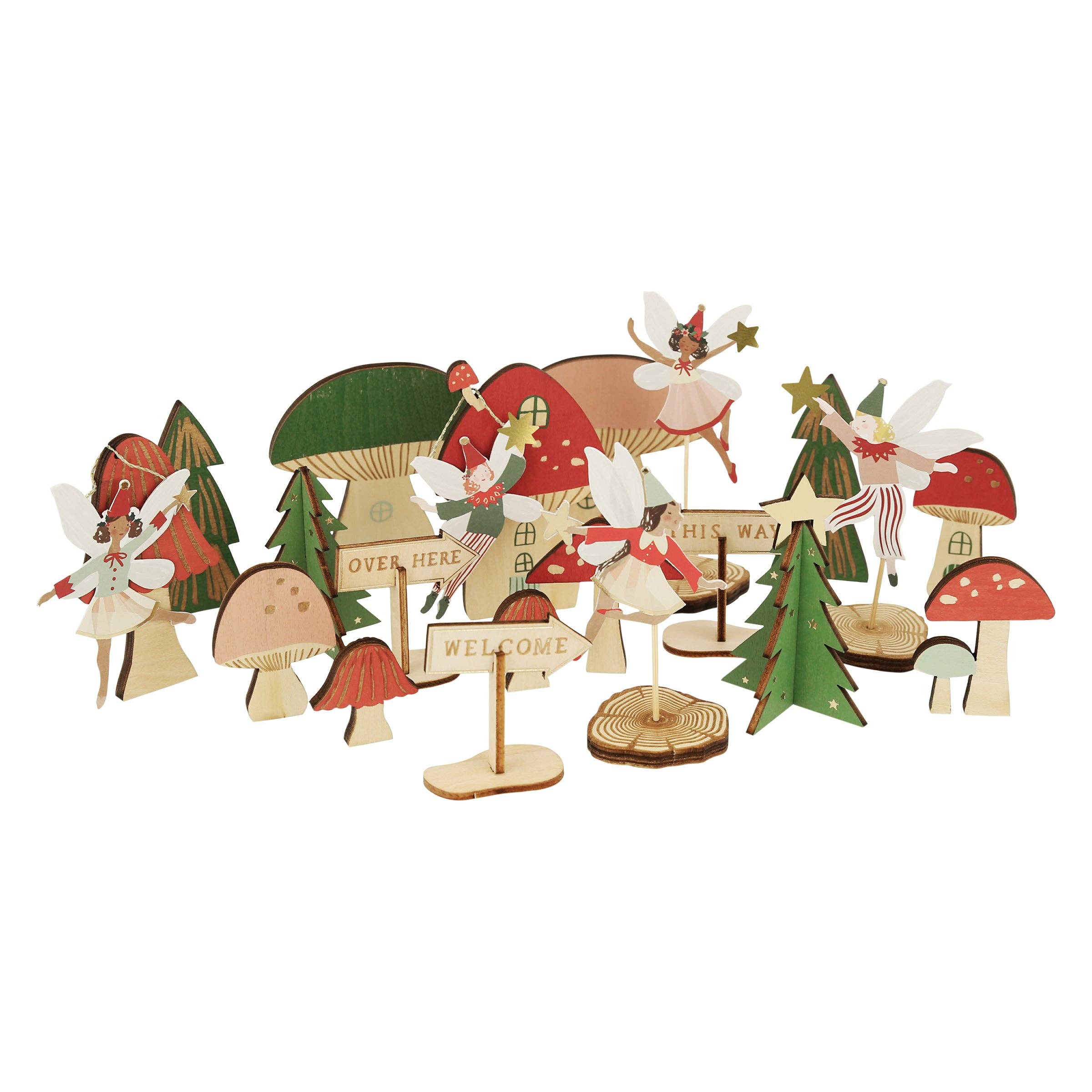 Meri Meri – wholesale Advent calendar – Fairy Mushroom Advent Calendar5