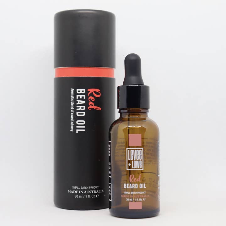 Beard Oil | Red 30ml for wholesale by Levee and Lowe
