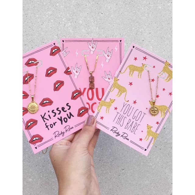 Halsband med mynt 'Take Me to Greece' för wholesale av ROCKY ROSA