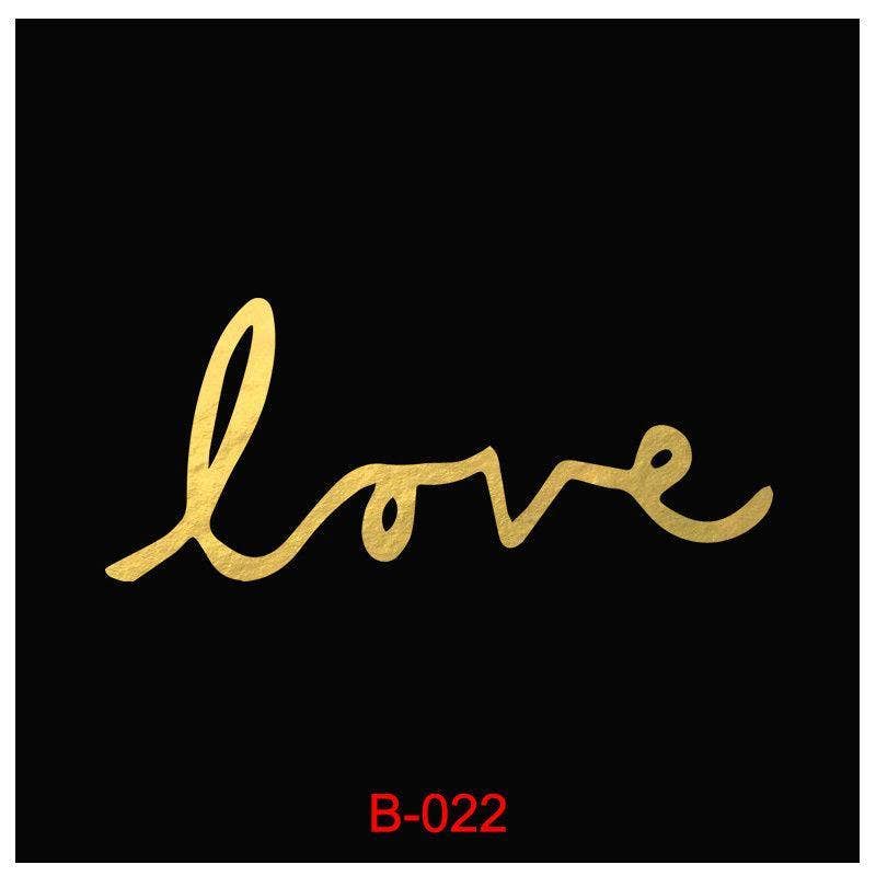 My Wholesale Warehouse - Wholesale Temporary Tattoo - Love Island Inspired Summer Festival and Beach Holiday Metallic Tattoos4