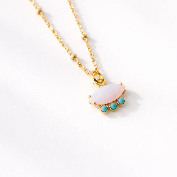 Opal Turquoise Necklace for wholesale by Mesa Blue