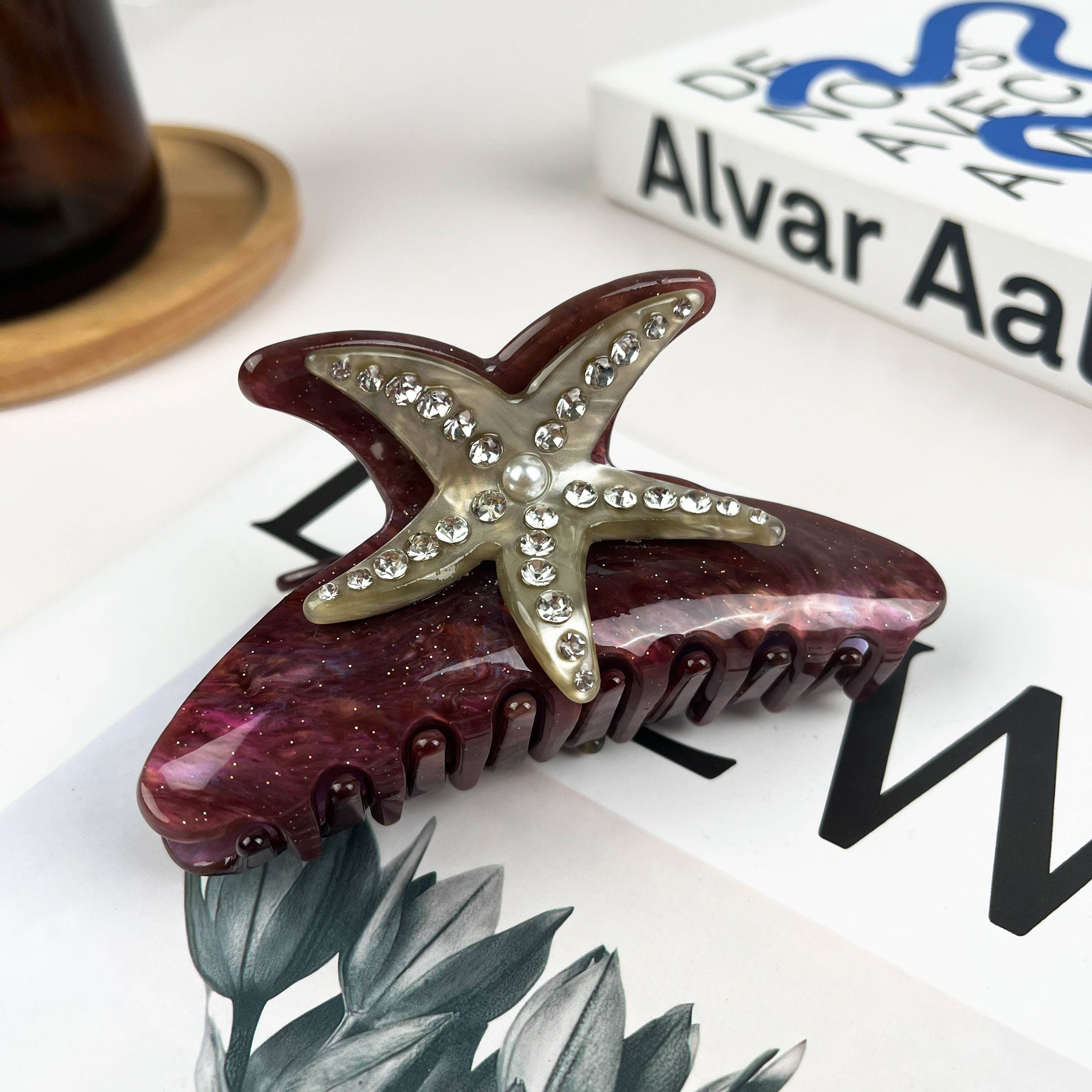 TheDivaSoap – wholesale Hårklämma - Dam – Sjöstjärnhårklämma, pärlkloklämma1