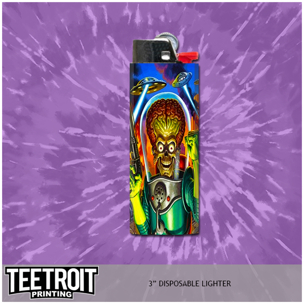 Teetroit Printing LLC – Großhandel Feuerzeug – Horror-Einwegfeuerzeug im 50er-Pack – individuelle Designs wählbar7
