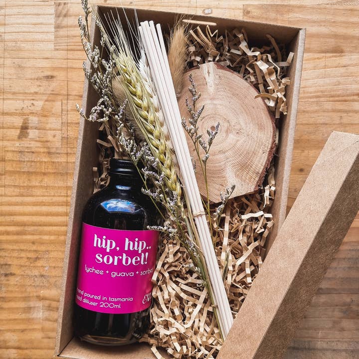 Everwood Candle Co. - Wholesale Reed diffuser - 'Hip, Hip.. Sorbet!' Botanical Reed Diffuser 200ml