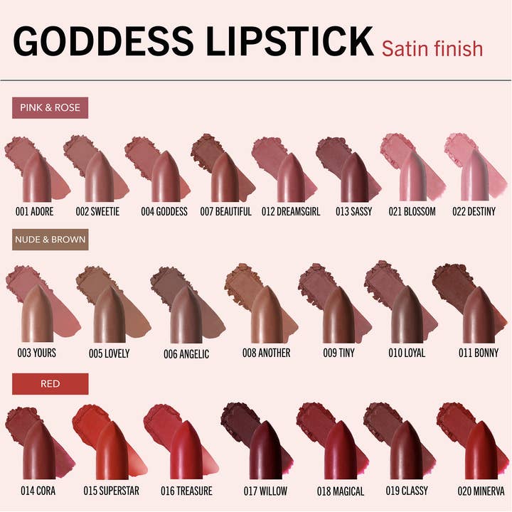 Moira Cosmetics - Wholesale Lipstick - Moira Makeup Display Lip Goddess Lipstick 66pc2