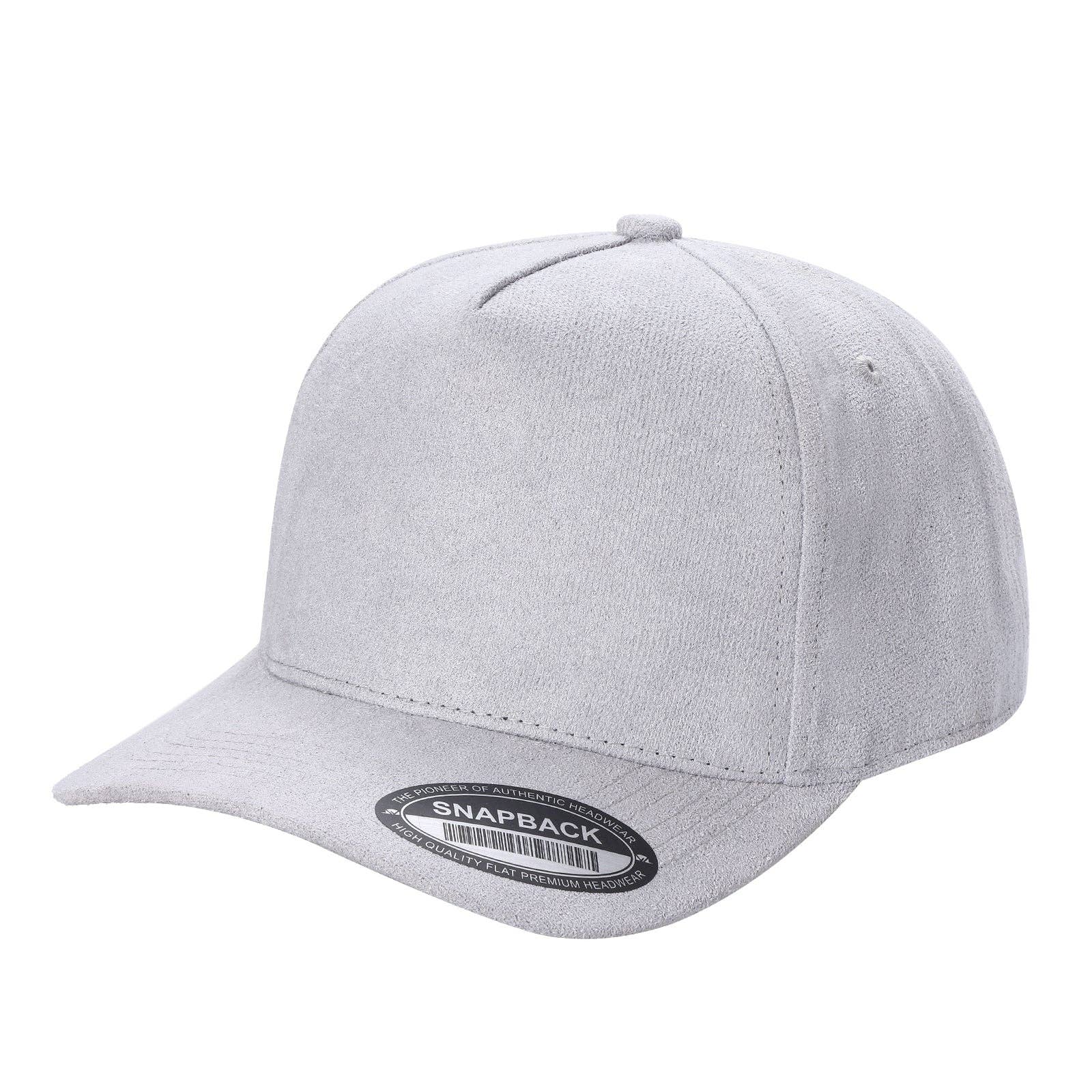 Burzip collection – wholesale Baseballkeps - Unisex – TC2>SUEDE SOLID 5-PANEL KEPSAR5