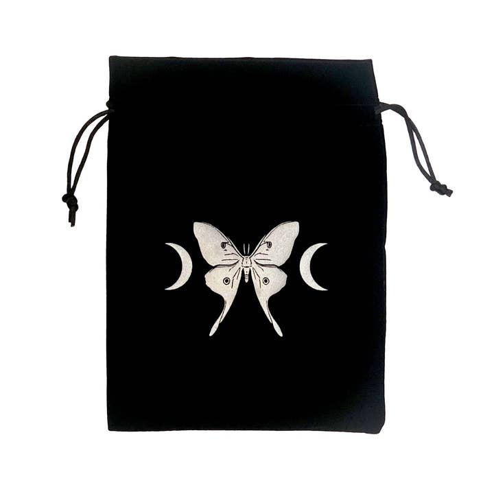 13th Press - Wholesale Pouch - Women's - Luna Moth Tarot Pouch2