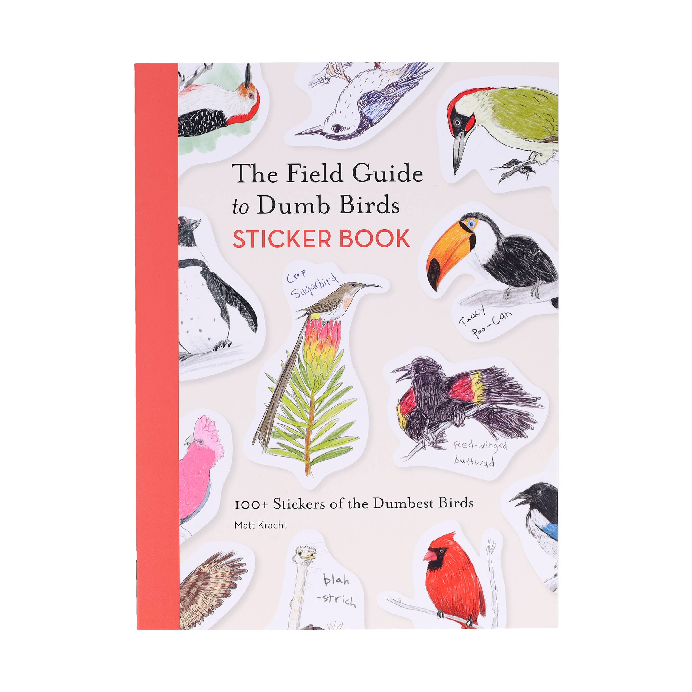 Chronicle Books - Wholesale Sticker - Field Guide to Dumb Birds Sticker Book1
