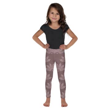 Leggings Padma para meninas por atacado de SuniaYoga