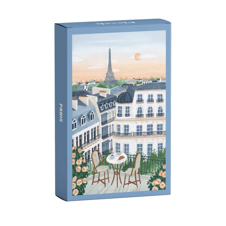 Mini Puzzle Paris, 99 pieces for wholesale by Piecely Puzzles