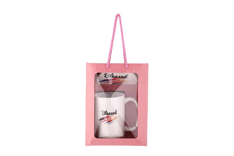 Nima Accessories Inc – wholesale Coffee mug – Ladies Blessed Themed Coffee Mug and Coaster Set1