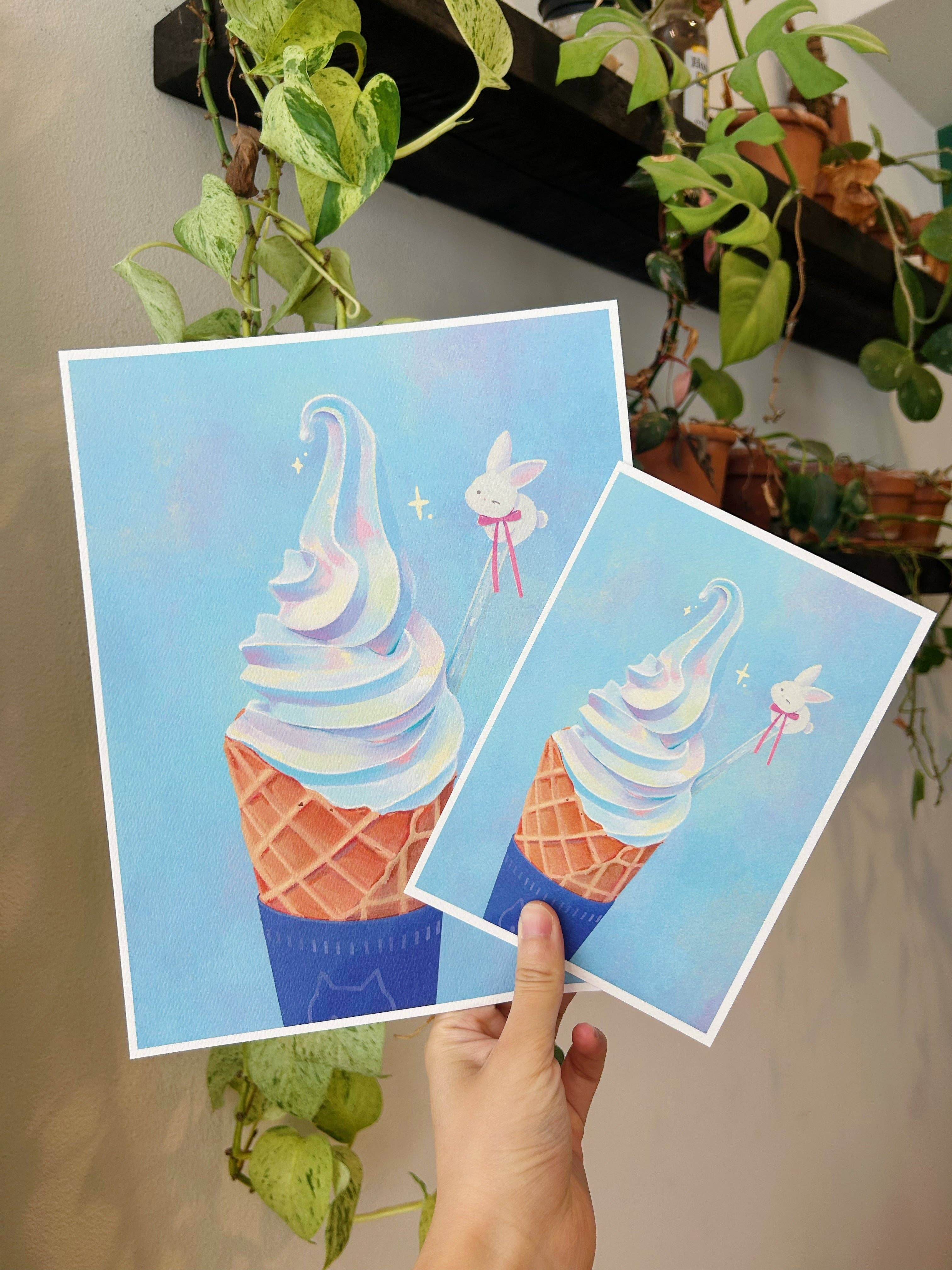 Shooley - Wholesale Art Print - Ice Cream Print1