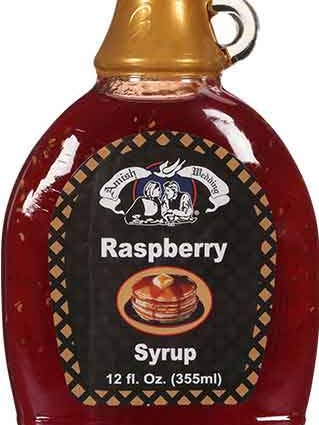 SYRUP RED RASPBERRY - AMISH WEDDING for wholesale by Hudson Meat Company