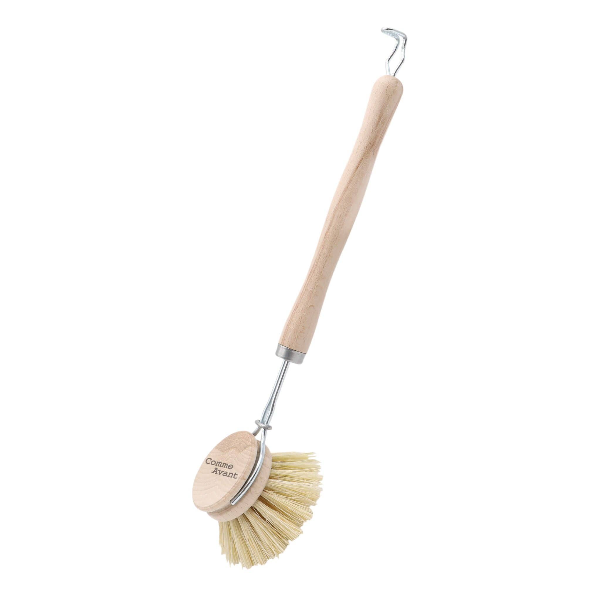 Comme Avant - Wholesale Cleaning Brush - Rechargeable beech wood dish brush0