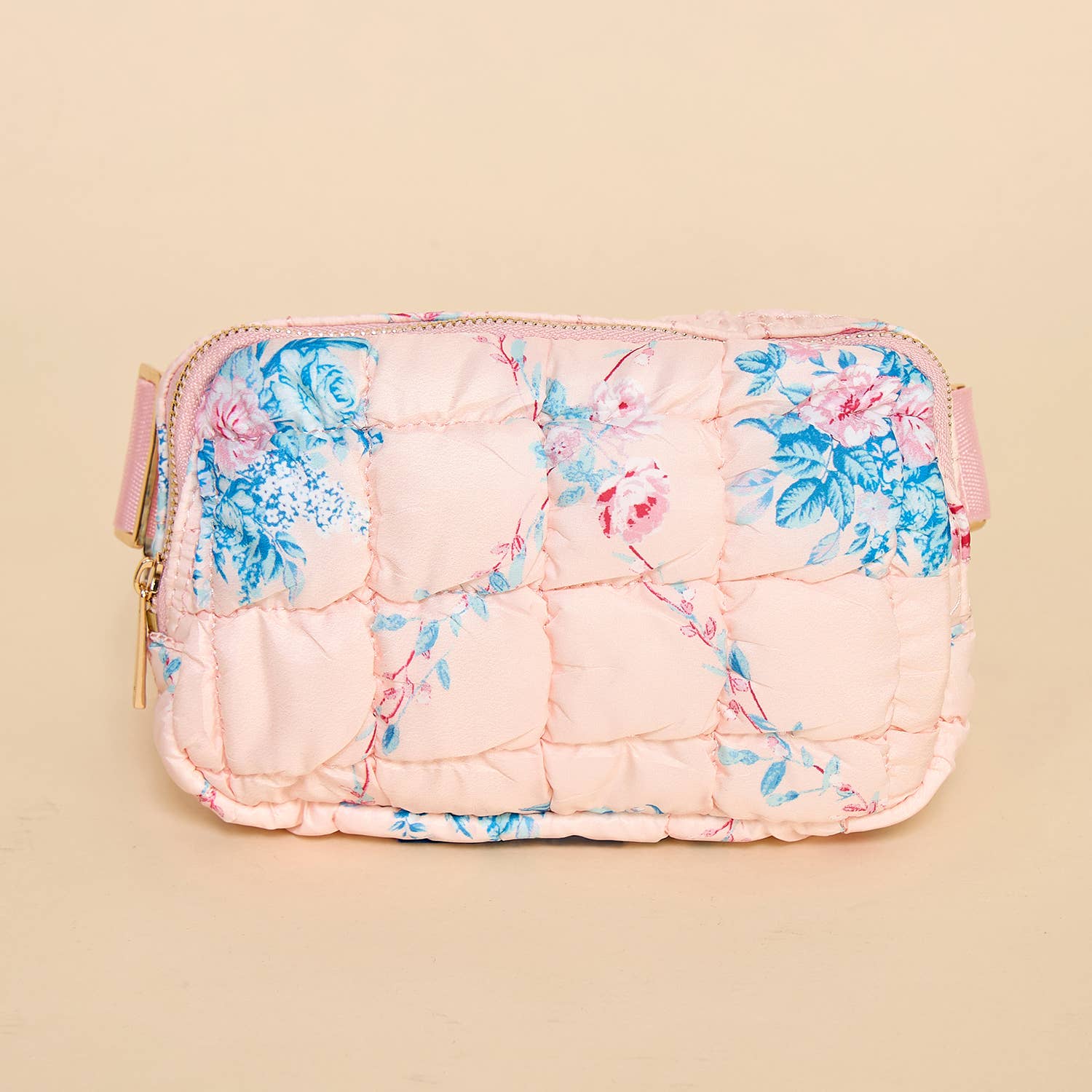 TCEC - Wholesale Belt Bag - Women's - CB0009-Floral Fanny Quilted Pack1