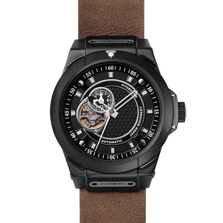 Vento Black Nato Leather for wholesale by Hydrogen