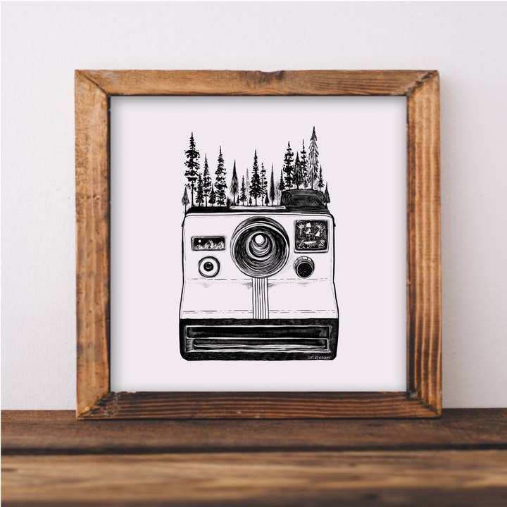 Polaroid I Art Print for wholesale by Kaari & Co.