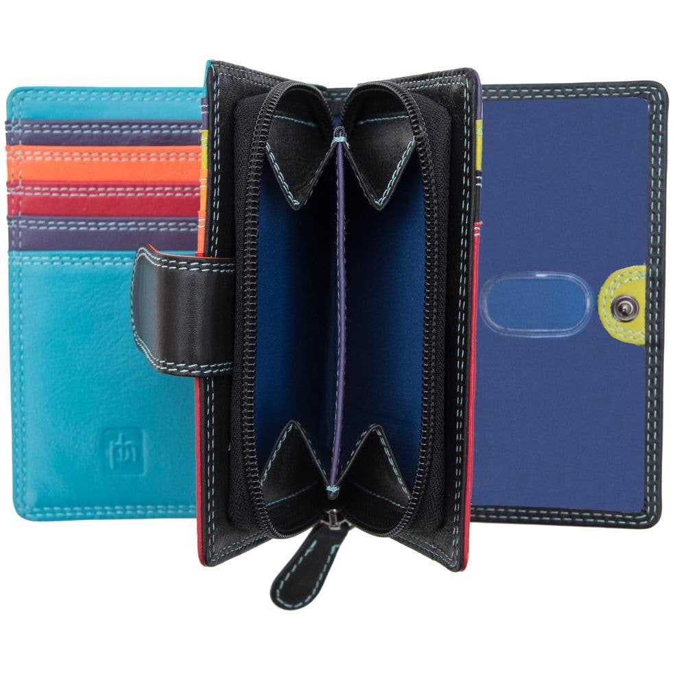 PRIMEHIDE - Venta al por mayor Cartera - Mujer - Monedero con doble solapa de la colección London - 60815