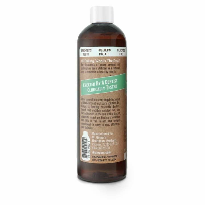 Dr. Gingers - Wholesale Mouthwash - Dr Ginger's Coconut Oil Mouthwash