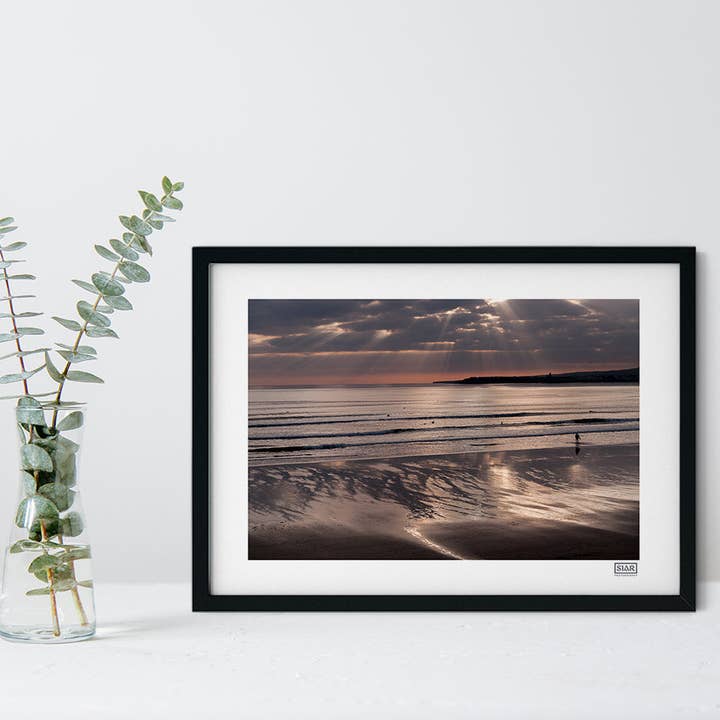 SIAR Photography - Wholesale Photograph - Lahinch Sunset Rays | County Clare | Ireland3