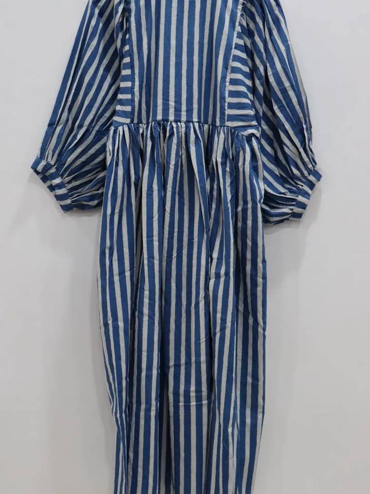 bhavnas boutique - Wholesale Dress - Women's - Indian Soft Cotton Printed Summer Dress Night Girl Dress3